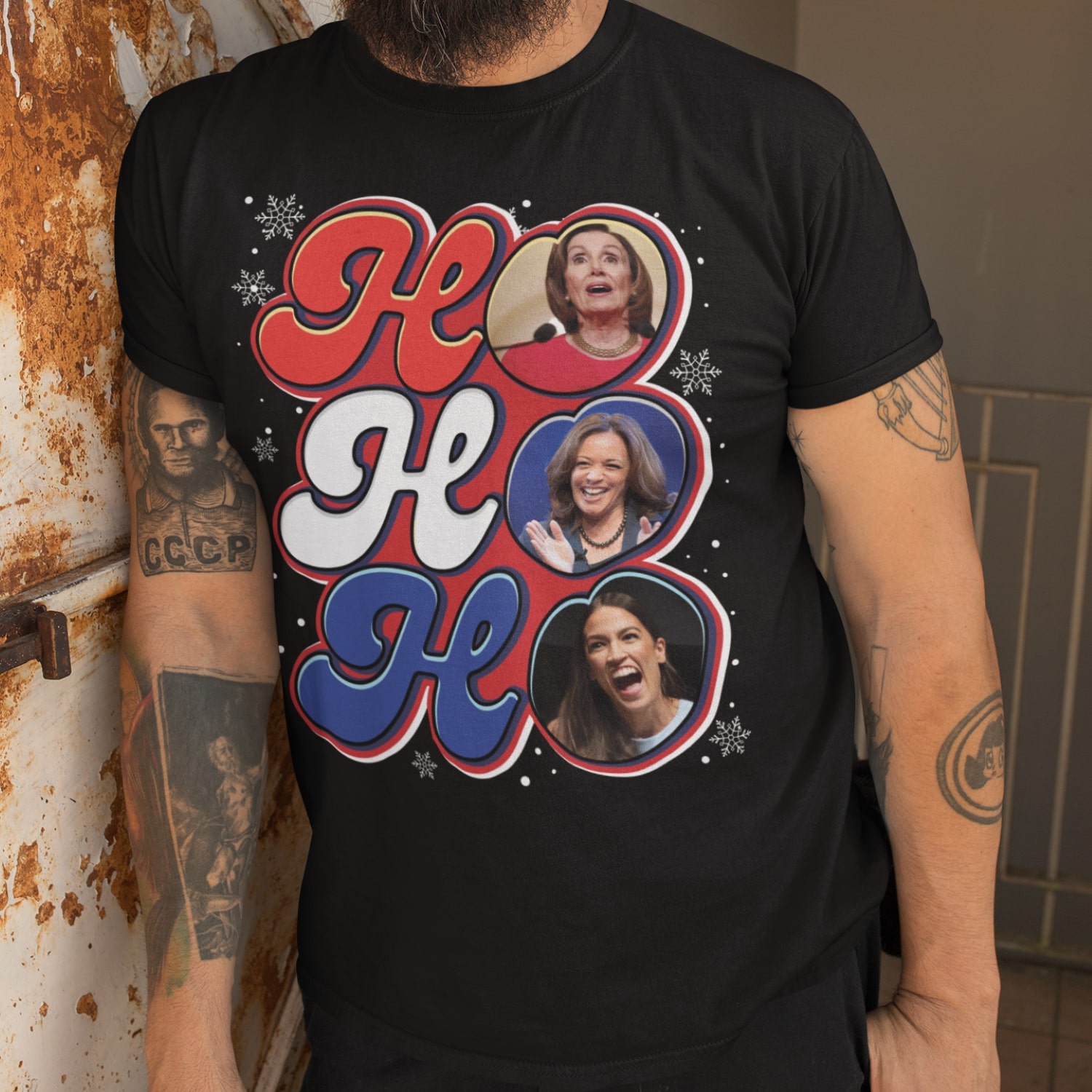 1VT. Ho Ho Ho Nancy Kamala Cortez (tee) mk1