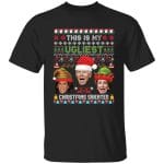 50 HG UU TIEN. Ugliest Christmas Sweater (tee), Black, Unisex T-Shirt