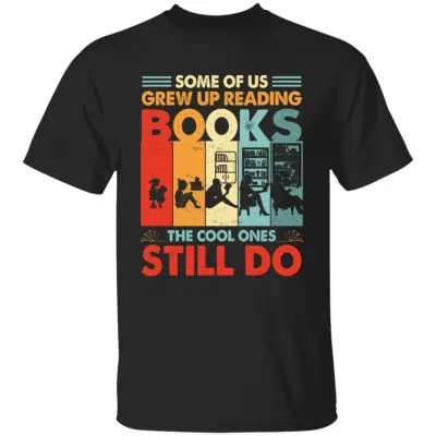 30 HG. Grew Up Reading (5), Black, Unisex T-Shirt