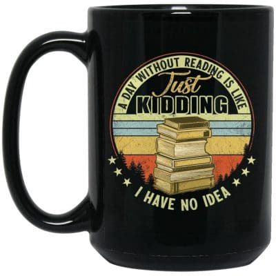 15 oz. Black Mug