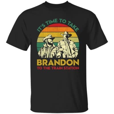 6. Brandon Train Station (5), Black, Unisex T-Shirt