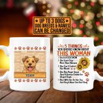 6VT. Dog Mom 5 Things You Should Know mug 2 side mk1