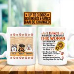 6VT. Dog Mom 5 Things You Should Know mug 2 side mk3