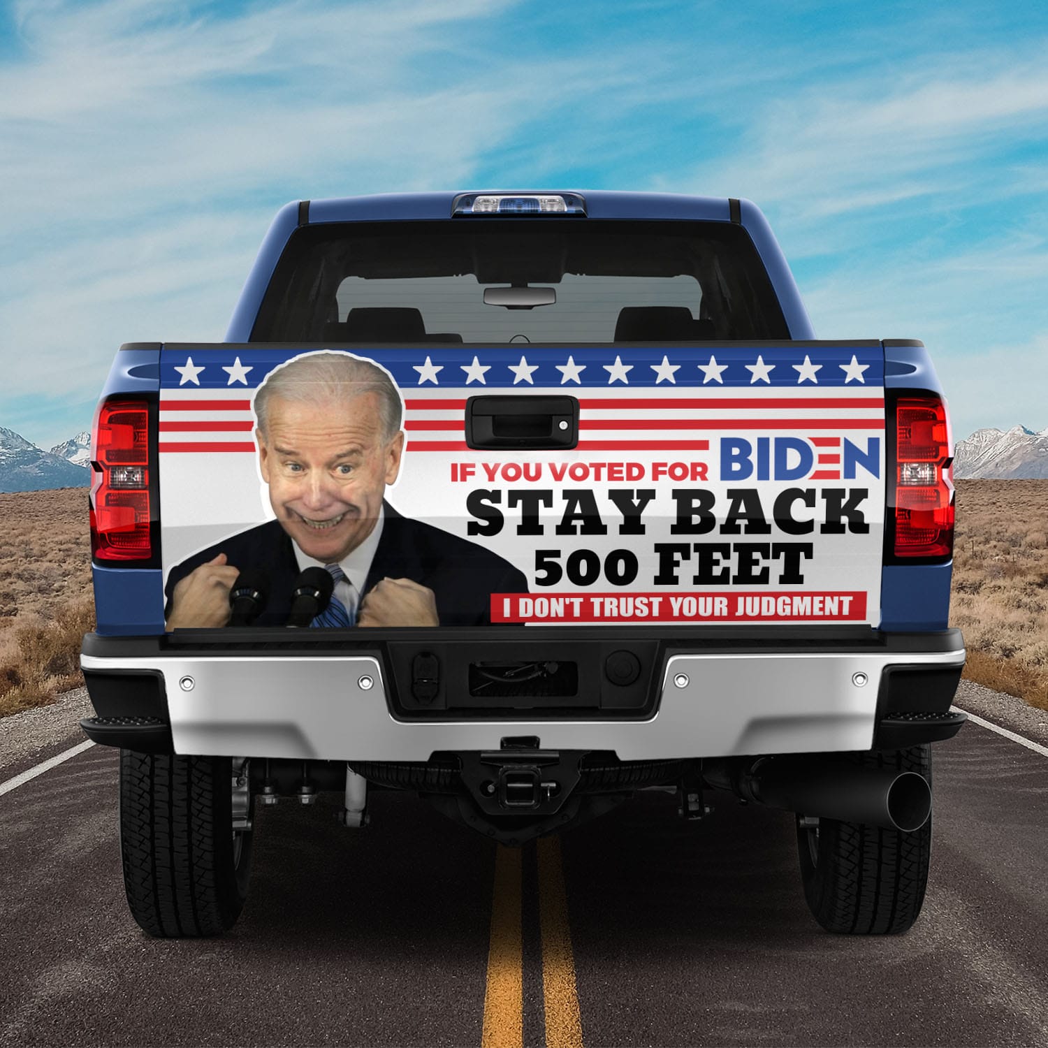 Joe Biden Tailgate Wrap - 1s2td38