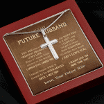 To My Future Husband You Are One Of The Greatest Decisions Of My Life Christian Cross Pendant Necklace