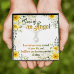 Mama Of An Angel Miscarriage Memorial Alluring Beauty Necklace - Stillborn Bereavement Remembrance Jewelry