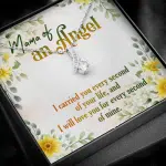 Mama Of An Angel Miscarriage Memorial Alluring Beauty Necklace - Stillborn Bereavement Remembrance Jewelry