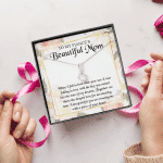 To My Fiancé's Beautiful Mom when I Fell in Love with Your Son Fiancé Mom Gifts Alluring Beauty Necklace To My Fiancé's Beautiful Mom when I Fell in Love with Your Son Fiancé Mom Gifts Alluring Beauty Necklace