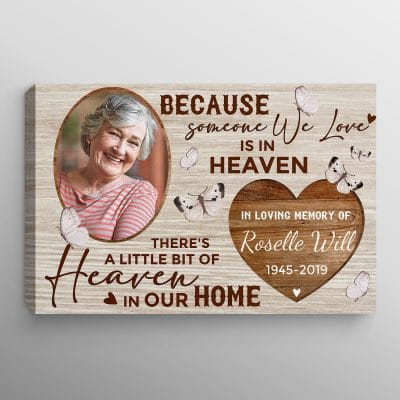 0.75'' Framed Canvas