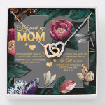 Stepped Up Mom One Who Made The Choice Love Another's Child As Their Own Interlocking Hearts Pendant Necklace - Interlocking Hearts Necklace