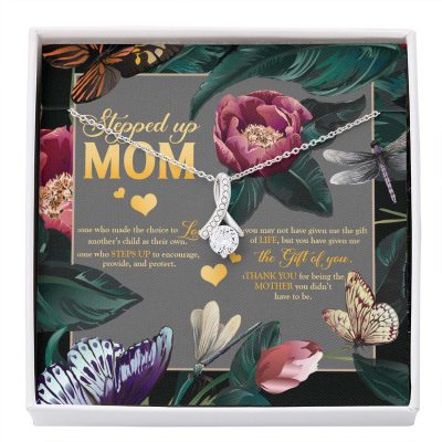 Stepped Up Mom One Who Made The Choice Love Another's Child As Their Own Alluring Beauty Necklace