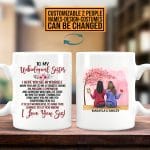 4VT. To My Unbiological Sister Mug mug mk2