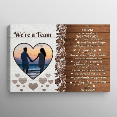 0.75'' Framed Canvas