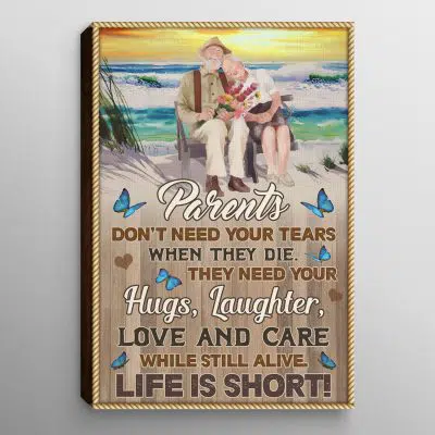 0.75'' Framed Canvas