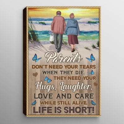 0.75'' Framed Canvas