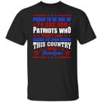 4VT. Proud To Be One Of Patriots, Black, Unisex T-Shirt