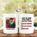 5VT. Just In Case No One Told You (Sample Design 1) 15 OZ White Mug