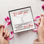 When I Tell You I Love You I Don't Say It out Of Habit or To Make Conversation Alluring Beauty Necklace When I Tell You I Love You I Don't Say It out Of Habit or To Make Conversation Alluring Beauty Necklace