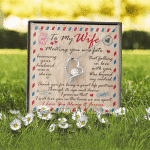 Husband to My Wife Meeting You Was Fate Becoming Your Husband Was a Choice Forever Love Pendant Necklace Husband to My Wife Meeting You Was Fate Becoming Your Husband Was a Choice Forever Love Pendant Necklace