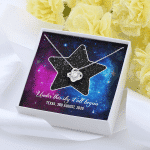 Custom Valentine Gifts Star Map Constellation Necklace Under This Sky It All Began Love Knot Pedant Necklace Custom Valentine Gifts Star Map Constellation Necklace Under This Sky It All Began Love Knot Pedant Necklace