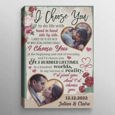 0.75'' Framed Canvas