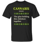 2. Cannabis Definition (3), Black, Unisex T-Shirt