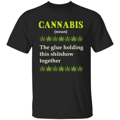 2. Cannabis Definition (3), Black, Unisex T-Shirt