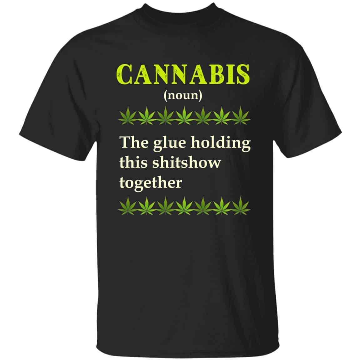 2. Cannabis Definition (3), Black, Unisex T-Shirt