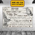5VT. When I Simply Say Hummingbird canvas mk1