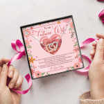 To My Future Wife I Was A Little Too Late To Be Your First Valentines Interlocking Hearts Pendant Necklace