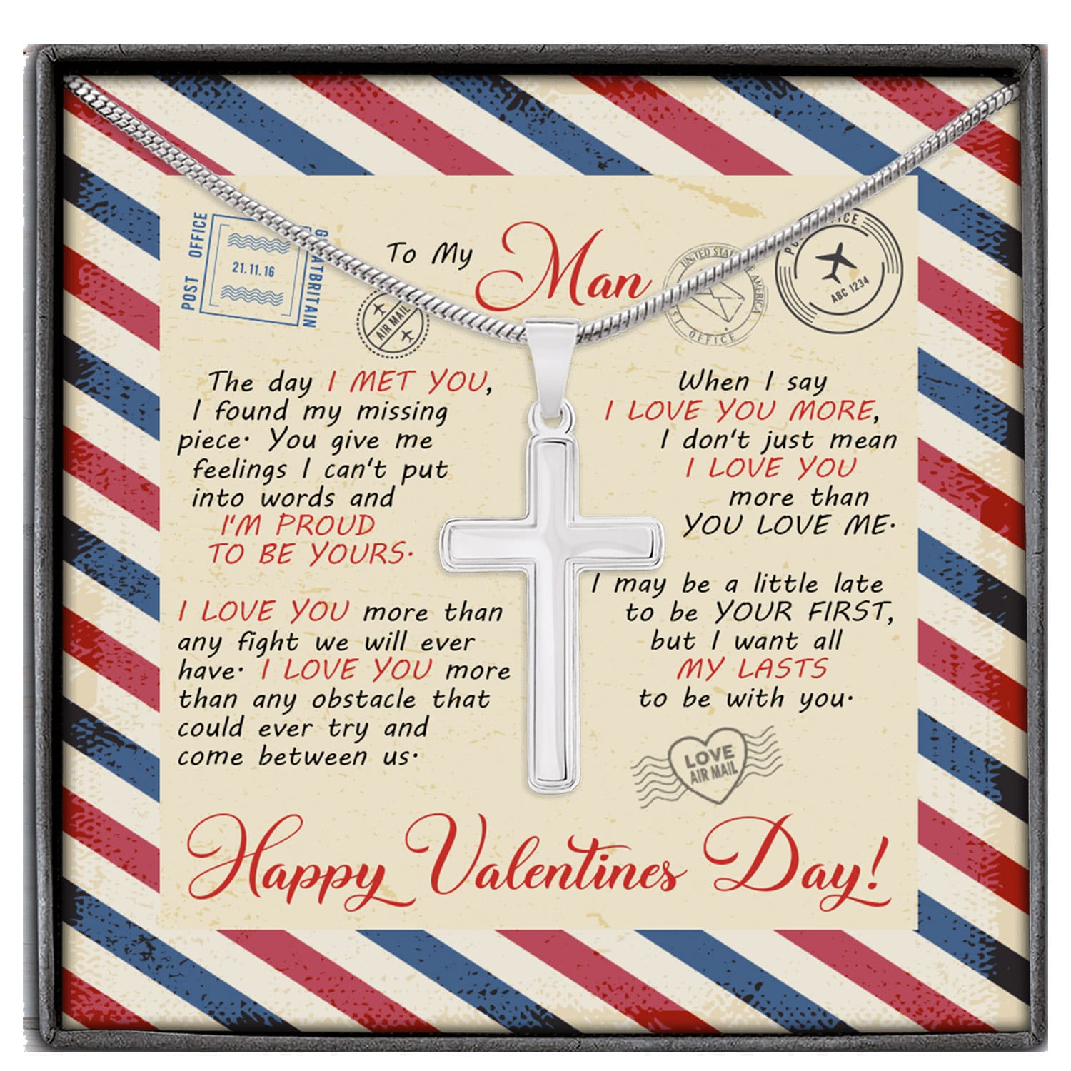 Cross Necklace (Snake Chain) (3)