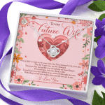 To My Future Wife I Was A Little Too Late To Be Your First Love Knot Necklace - Valentines Necklace Gifts