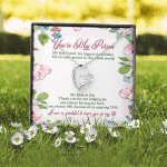 You're My Person My Best Friend My Biggest Cheerleader Forever Heart Pendant Necklace - Bestie Gift Necklace