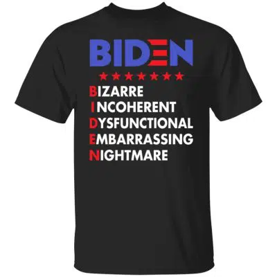 11 HG UU TIEN. Biden Bizarre (4), Black, Unisex T-Shirt