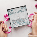 We're a Team Meeting You Was Fate Love You Forever Alluring Beauty Necklace