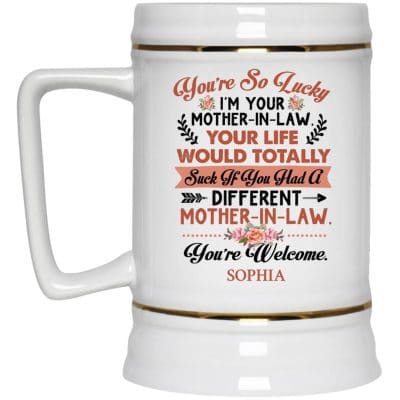 22 oz. Beer Stein