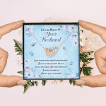 In Loving Memory Of Your Husband Interlocking Hearts Pendant Necklace - Husband Memorial Necklace