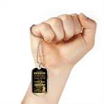 To My Boyfriend Everything I Just Want You Dog Tag Pendant Necklace - Valentines Day Anniversary Gifts To My Boyfriend Everything I Just Want You Dog Tag Pendant Necklace - Valentines Day Anniversary Gifts