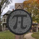 Funny Pi Day Door Sign - Math Tee for Pi Day 3.14 Decoration Door Sign