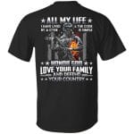 4VT. All My Life I Have Lived, Black, Unisex T-Shirt