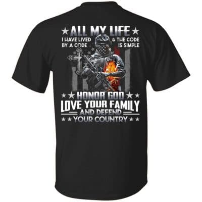 4VT. All My Life I Have Lived, Black, Unisex T-Shirt