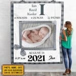 1. Baby Birth Blanket Mockup 2