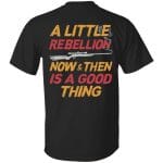 4VT. A Little Rebellian (3), Black, Unisex T-Shirt