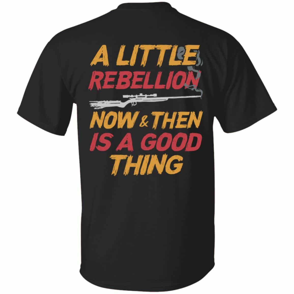 4VT. A Little Rebellian (3), Black, Unisex T-Shirt