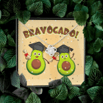 Bravocado Avocado Graduation Graduate Love Knot Necklace - College High School Graduation Jewelry Gifts