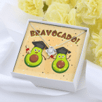 Bravocado Avocado Graduation Graduate Love Knot Necklace - College High School Graduation Jewelry Gifts
