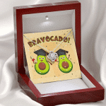 Bravocado Avocado Graduation Graduate Love Knot Necklace - College High School Graduation Jewelry Gifts