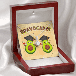 Bravocado Avocado Graduation Graduate Alluring Beauty Necklace - College High School Graduation Jewelry Gifts