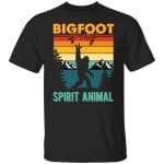 3VT. Bigfoot Is My Spirit, Black, Unisex T-Shirt