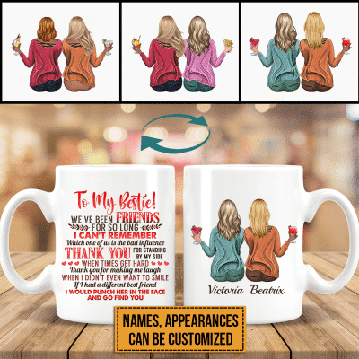 Personalized To My Bestie We're Been Friends Best Friend Coffee Mug - Travel Bottle - Gifts For Bestie